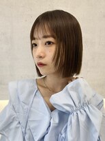 キアラ(Kchiara)&nbsp;福岡美容室20代30代40代切りっぱなしボブぱつっとボブ
