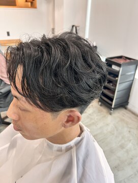 バトー バイ トリコ 船橋北口店(BATEAU by tricot) メンズ×ニュアンスパーマ