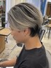 メンズカット+バレイヤージュ(高級ケアブリーチ使用)