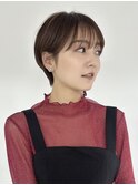 前髪ありショート/20代30代40代/岡野亘希