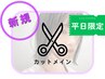 【平日割♪】顔まわりカット+カラー+潤い2ステップトリートメント