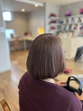 髪質改善ストレート