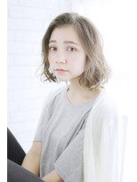 ラピス 銀座 blue店(Lapis)&nbsp;《30代～大人透明感》白髪ぼかしハイライト＋艶カラー[銀座]