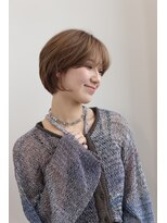 エクリフルール(equri fleur)&nbsp;【目黒】20代30代40代 柔かベージュカラーレイヤーショート