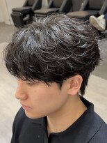 ビカムメンズヘアー 栄店(become men's hair)&nbsp;毛流れシャドウシースルーマッシュ
