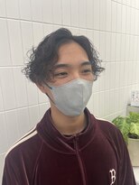 イル 天神西通り店(ill) メンズパーマ/刈り上げ/ジェルセット/360℃かっこよく見える