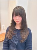 韓国風レイヤーカット
