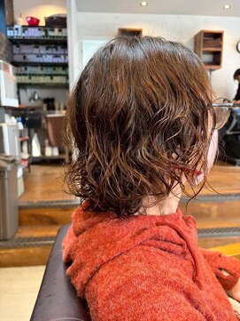 クロエ バイ ラヴィズム 新潟ビルボードプレイス2店(CLOE by LUVISM) パーマボブスタイル