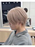 MEN’S/リバースセンターパート/ニュアンスパーマ/渋谷