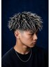 大人カット+ツイストパーマ¥12500