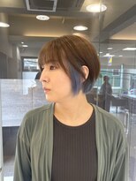 ラック 鎌倉店 (LUCK) 耳掛けショート×インナーカラー