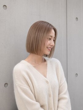 テーラヘアー 我孫子店(TELA HAIR) ハイトーン　ボブ【TELA HAIR 我孫子店】