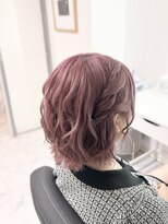 ヘアーメイクサロンアール(hair make salon R) ねじりハーフアップ