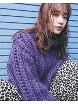 ギフト(GIFT)&nbsp;【cheke】 ピンクベージュ/シースルー前髪/フレンチガーリー