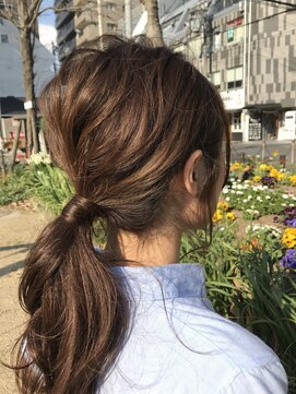 ムー(moo.) ヘアアレンジ