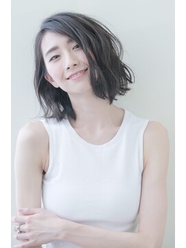 エヌ トーキョー(enu TOKYO) くせ毛風セミロブウェーブ