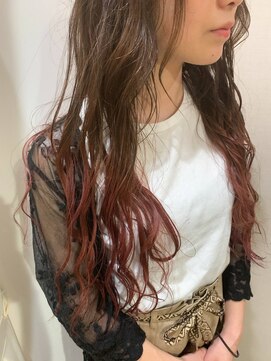 ブレイク(BREK) アッシュピンクグラデーション