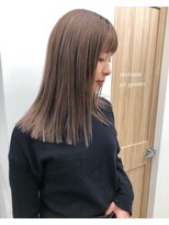 ノク(nok)&nbsp;ハニーベージュ_くすみカラーオリーブカラー