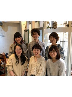 女性スタイリストがメインのcafe風サロン☆何でも相談したくなる、優しい人柄に安心感◎