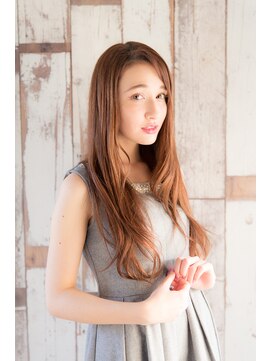 エリア(area) 【area本店 西大島】ベージュカラー 無造作カール ロング☆