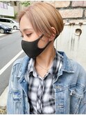【roijir 山岸】スキンフェード女子 刈り上げ女子　前髪なし