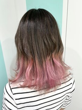 マティーナ ヘアー 池袋(Matina hair) 【ペールピンク×グラデーション】