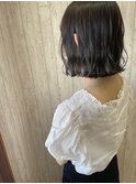 【ミナミ】ゆる巻き×切りっぱなしボブ