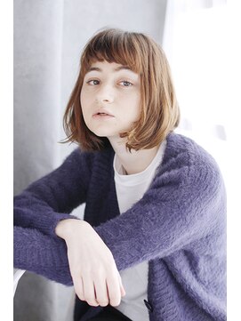 オティアプラスエヌ(OTTIA+n) 20代30代40代　ショートバング・アンニュイ ボブ【松山】#587