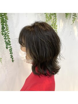 ネオヘアー 京成曳舟店(NEO Hair) フォギーグレージュ外ハネミディ☆