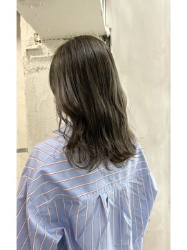 アリー 原宿 表参道(ALLY) [ALLY松村]ブリーチなし☆オリーブベージュ