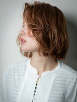 カバーヘア ブリス 北浦和(COVER HAIR bliss) かきあげバングイメチェンピンクブロンドx北浦和10代20代30代