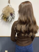 クロノス(KURONOSU)&nbsp;ロング／カーキ/カーキベージュ／オリーブベージュ/透け感