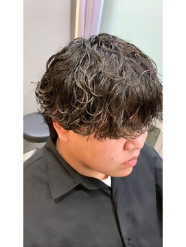 ブランシェ 西松山店 波巻きスパイラルパーマ