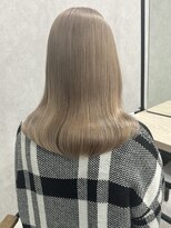 ロウル 渋谷(LOWRL)&nbsp;ミルクティーベージュ/ケアブリーチ/水素トリートメント