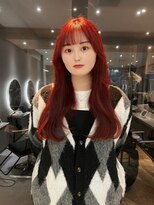 ジーナ セントラル銀座(Zina)&nbsp;メルティーカラー＊ダブルカラー＊レッド【ZinaCENTRAL】