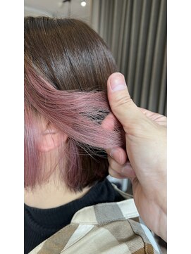 ロッカ(ROCCA..) インナーカラー☆桜ピンク