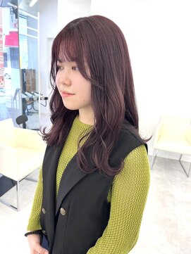 ブラウン(Brown) 韓国/艶髪/レイヤーカット