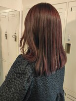 エスク オブ ヘアー(SQ of hair)&nbsp;ピンクカラー×顔周りレイヤー