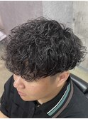 波巻きパーマ【相模大野/メンズ/眉毛/町田】