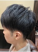 ナチュラルツーブロックスタイル