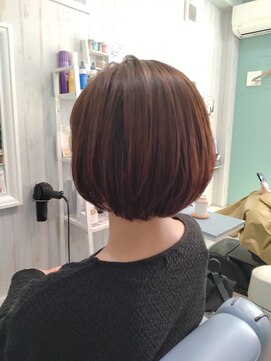 リトルスマイリー 鵠沼海岸店(Little Smiley) 艶ショートボブ/40代/50代/藤沢/鵠沼海岸