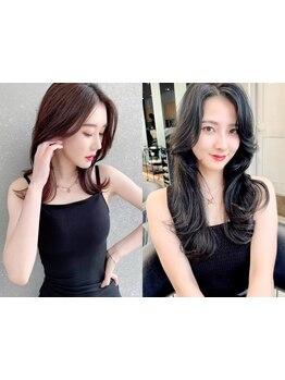 レングスはそのまま'小顔を創る'前髪&顔周りカット！抜け感×可愛いを叶える女性スタイリストが在籍[大宮]
