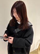 シテン(SITEN)&nbsp;ブラウンレッド/チェリーレッド/顔まわり