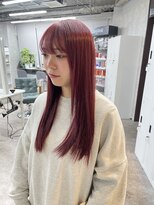 リミットバイアフィナー 大宮店(limit by Afinar) カシスピンク ワンブリーチ