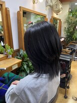 北本 美容室 ウルフカット