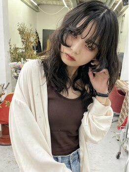 キュエ(qiie)の写真/ニュアンスパーマ～くるくるパーマ、特殊パーマまで何でもお任せ下さい。拘りの詰まったパーマを是非◎