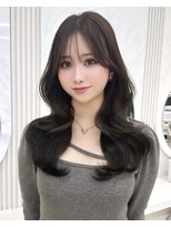 アマトウキョウ アユンチェ(AMA TOKYO×AYUNCHE)&nbsp;韓国ヘア　2wayバング  レイヤーカット くびれヘア  顔周り/