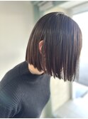 natural × bob