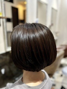 トウカ 船橋駅前店(TOUKA) ショートボブ/透明感カラー/髪質改善トリートメント［船橋駅］