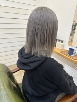 グリーンルームセカンド 結城店(GREEN ROOM. 2nd) 美髪カラー×ブリーチ毛